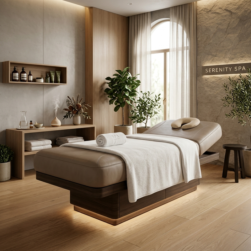 Salon Foot Massage Chair for Relaxation